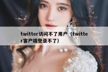 twitter访问不了用户（twitter客户端登录不了）
