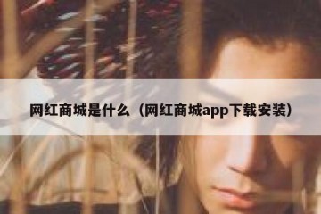网红商城是什么（网红商城app下载安装）