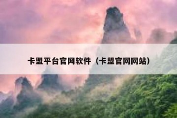 卡盟平台官网软件（卡盟官网网站）