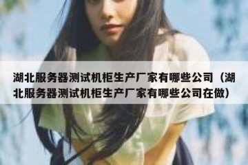 湖北服务器测试机柜生产厂家有哪些公司（湖北服务器测试机柜生产厂家有哪些公司在做）