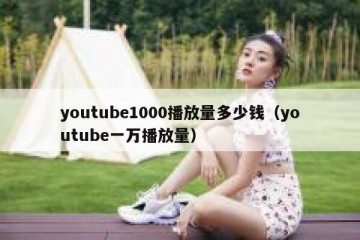 youtube1000播放量多少钱（youtube一万播放量）