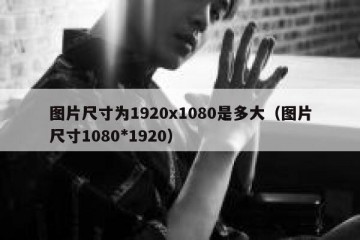 图片尺寸为1920x1080是多大（图片尺寸1080*1920）