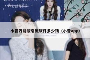 小音万能版引流软件多少钱（小音app）
