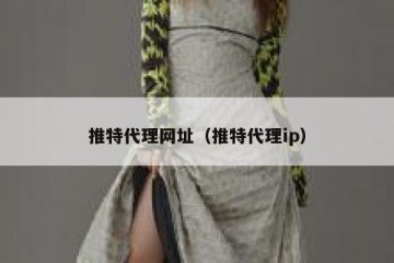推特代理网址（推特代理ip）