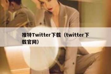 推特Twitter下载（twitter下载官网）