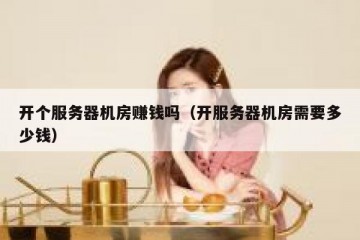 开个服务器机房赚钱吗（开服务器机房需要多少钱）