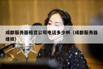 成都服务器租赁公司电话多少啊（成都服务器维修）