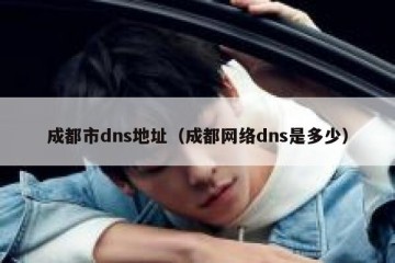 成都市dns地址（成都网络dns是多少）