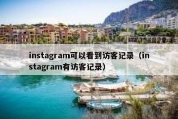 instagram可以看到访客记录（instagram有访客记录）