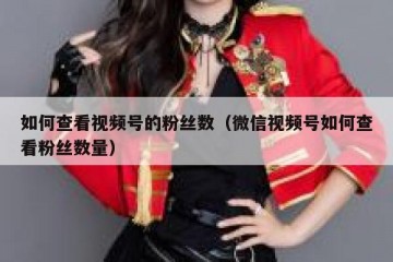 如何查看视频号的粉丝数（微信视频号如何查看粉丝数量）