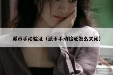 派币手动验证（派币手动验证怎么关闭）