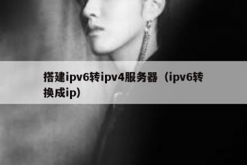 搭建ipv6转ipv4服务器（ipv6转换成ip）