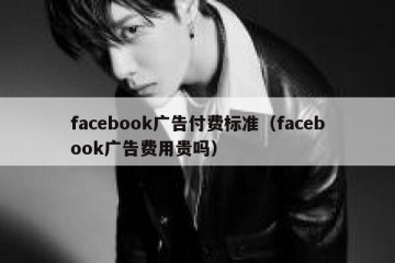 facebook广告付费标准（facebook广告费用贵吗）