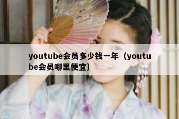 youtube会员多少钱一年（youtube会员哪里便宜）