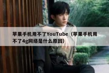 苹果手机用不了YouTube（苹果手机用不了4g网络是什么原因）
