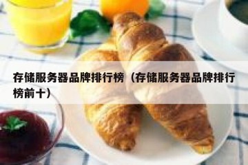 存储服务器品牌排行榜（存储服务器品牌排行榜前十）