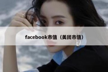 facebook市值（美团市值）