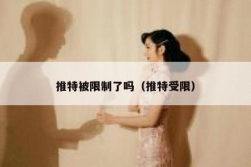 推特被限制了吗（推特受限）