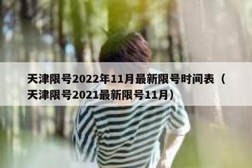 天津限号2022年11月最新限号时间表（天津限号2021最新限号11月）