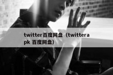 twitter百度网盘（twitterapk 百度网盘）