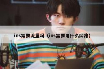 ins需要流量吗（ins需要用什么网络）