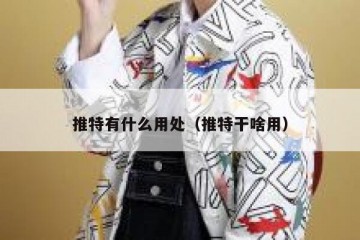 推特有什么用处（推特干啥用）