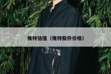 推特估值（推特股份价格）