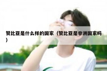 赞比亚是什么样的国家（赞比亚是非洲国家吗）