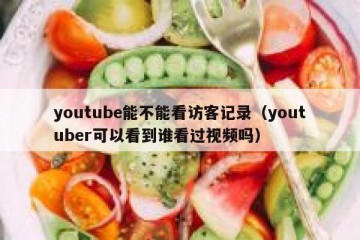 youtube能不能看访客记录（youtuber可以看到谁看过视频吗）