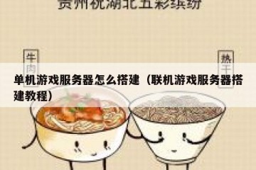 单机游戏服务器怎么搭建（联机游戏服务器搭建教程）