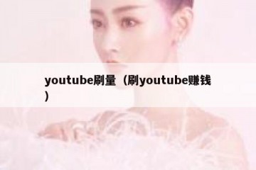 youtube刷量（刷youtube赚钱）