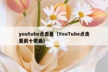 youtube点击量（YouTube点击量前十歌曲）