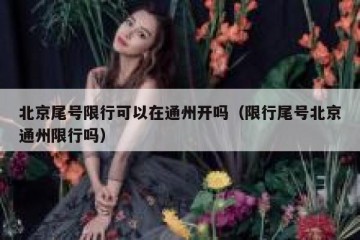 北京尾号限行可以在通州开吗（限行尾号北京通州限行吗）