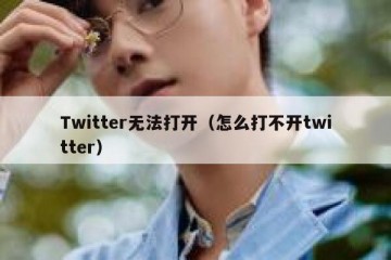 Twitter无法打开（怎么打不开twitter）