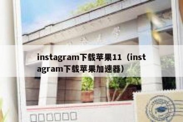 instagram下载苹果11（instagram下载苹果加速器）