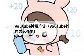 youtube付费广告（youtube的广告太多了）