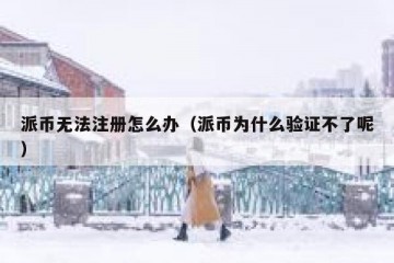 派币无法注册怎么办（派币为什么验证不了呢）