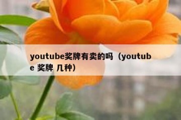 youtube奖牌有卖的吗（youtube 奖牌 几种）