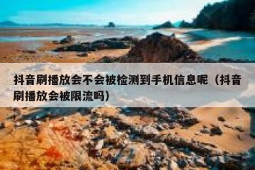 抖音刷播放会不会被检测到手机信息呢（抖音刷播放会被限流吗）