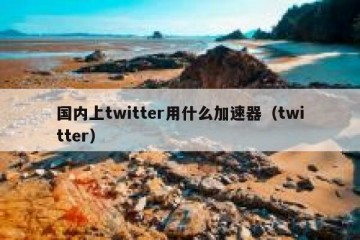 国内上twitter用什么加速器（twitter）