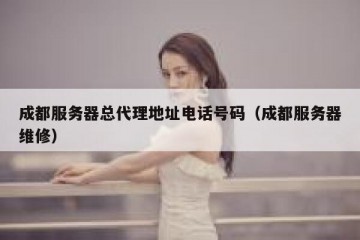 成都服务器总代理地址电话号码（成都服务器维修）
