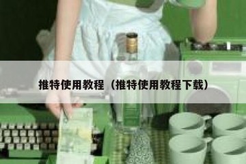 推特使用教程（推特使用教程下载）