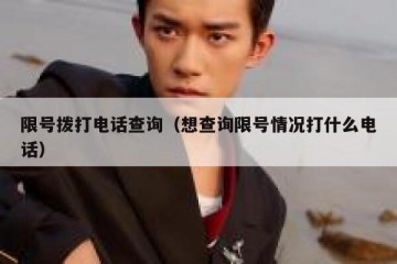 限号拨打电话查询（想查询限号情况打什么电话）