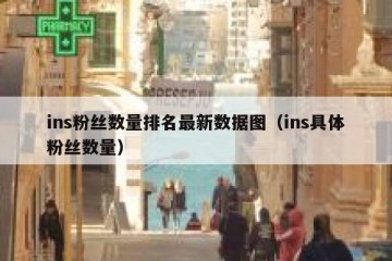 ins粉丝数量排名最新数据图（ins具体粉丝数量）