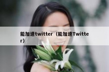 能加速twitter（能加速Twitter）