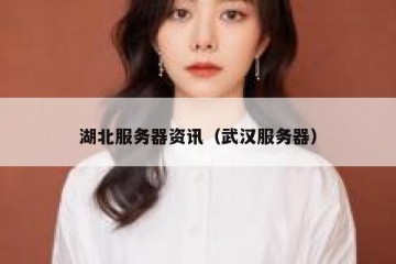 湖北服务器资讯（武汉服务器）