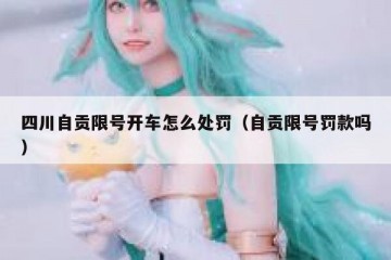四川自贡限号开车怎么处罚（自贡限号罚款吗）