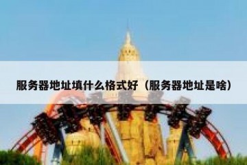 服务器地址填什么格式好（服务器地址是啥）