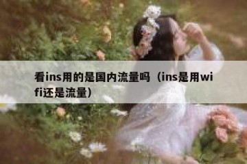 看ins用的是国内流量吗（ins是用wifi还是流量）