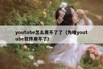 youtube怎么用不了了（为啥youtube软件用不了）